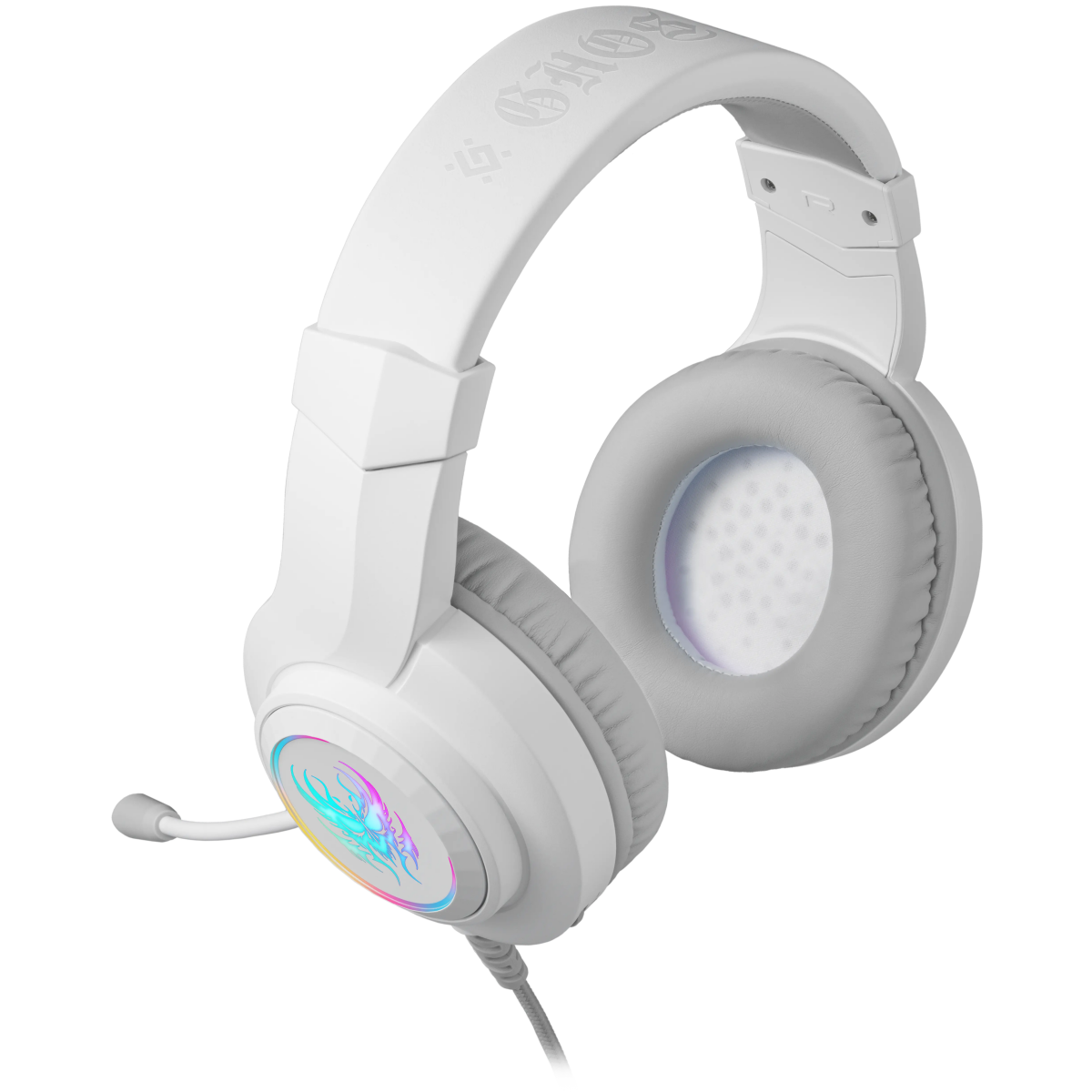 Гарнитура Defender Ghost LED White (64605) - фото 4