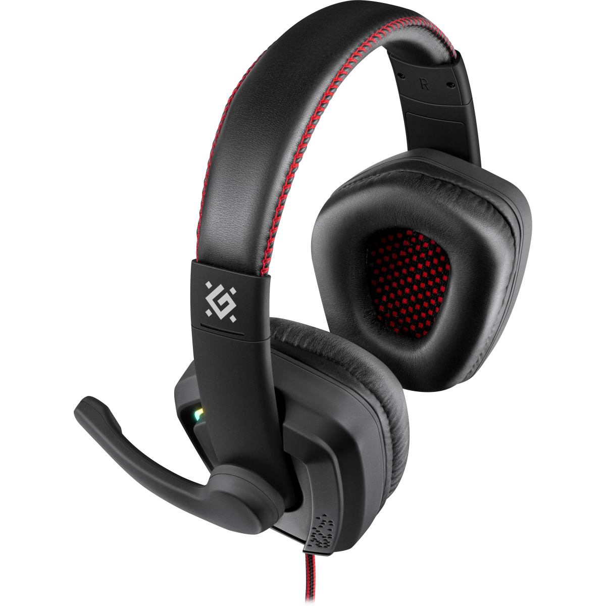 Гарнитура Defender Quake LED Black (64515) - фото 4