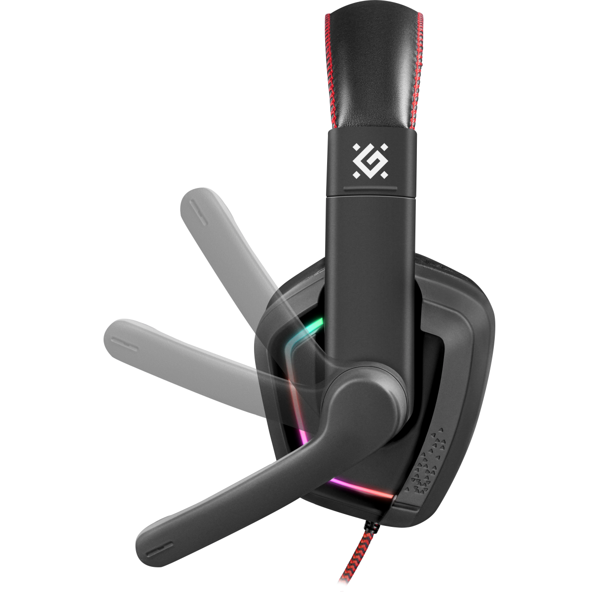 Гарнитура Defender Quake LED Black (64515) - фото 7