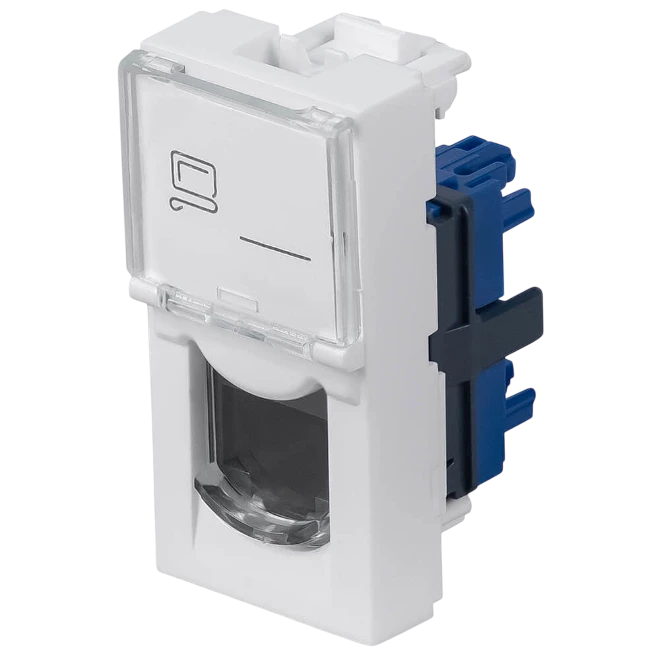 Вставка RJ-45 Cabeus KJ-RJ45-Cat.6-180T-FP-L-22,5