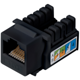 Вставка RJ-45 Cabeus KJ-RJ45-Cat.6-90-BK