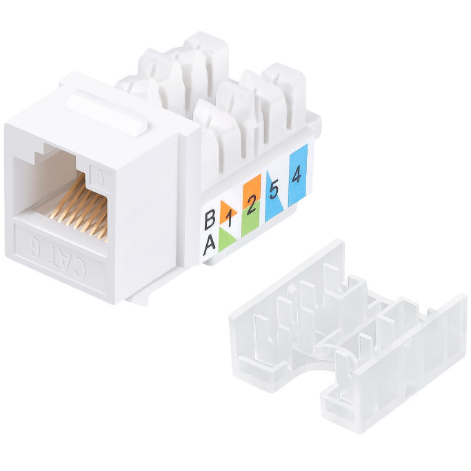 Вставка RJ-45 Cabeus KJ-RJ45-Cat.6-90-SW