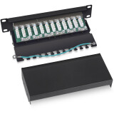 Патч-панель Cabeus PL-12-Cat.6 10"-SH-Dual IDC
