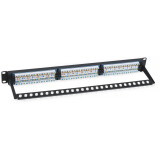 Патч-панель Cabeus PL-24-Cat.6a-Dual IDC