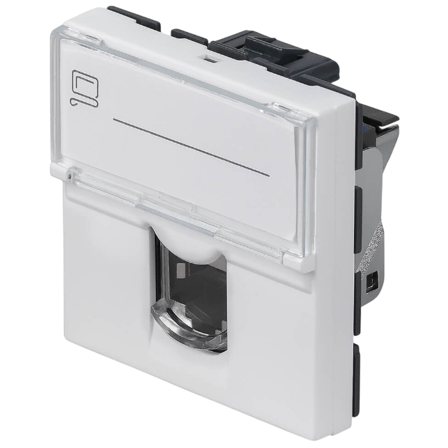 Вставка RJ-45 Cabeus KJ-RJ45-Cat.6-SH-180T-FP-L-45