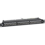 Патч-панель Cabeus PL-24-Cat.6a-SH-Dual IDC