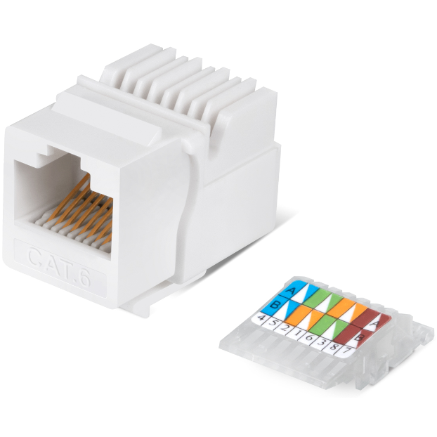 Вставка RJ-45 Cabeus KJ-RJ45-Cat.6-Toolless