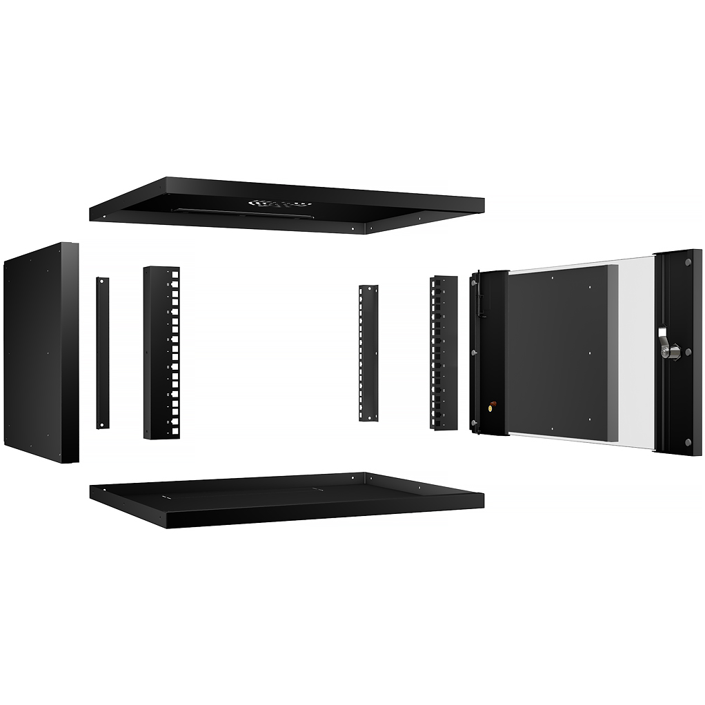 Шкаф Cabeus WSC-05D-6U55/45-BK - фото 4