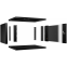Шкаф Cabeus WSC-05D-6U55/45-BK - фото 4