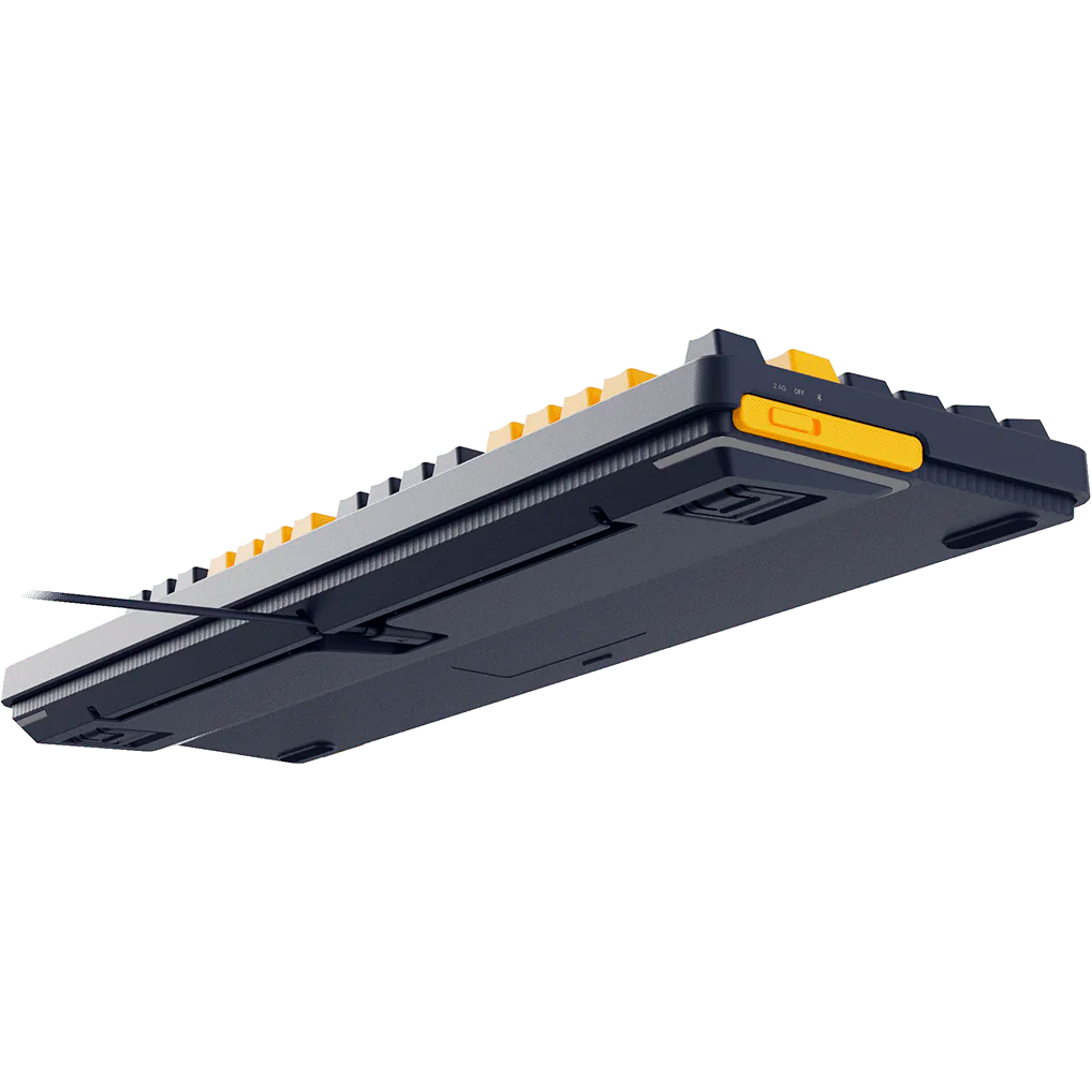 Клавиатура Rapoo V500PRO-Multimode Yellow/Blue - фото 6