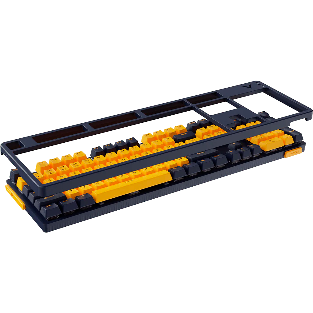 Клавиатура Rapoo V500PRO-Multimode Yellow/Blue - фото 7