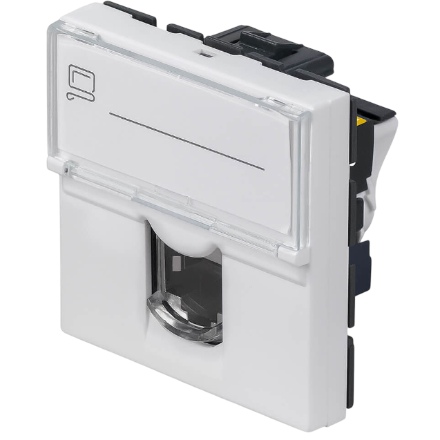 Вставка RJ-45 Cabeus KJ-RJ45-Cat.6a-180T-FP-L-45