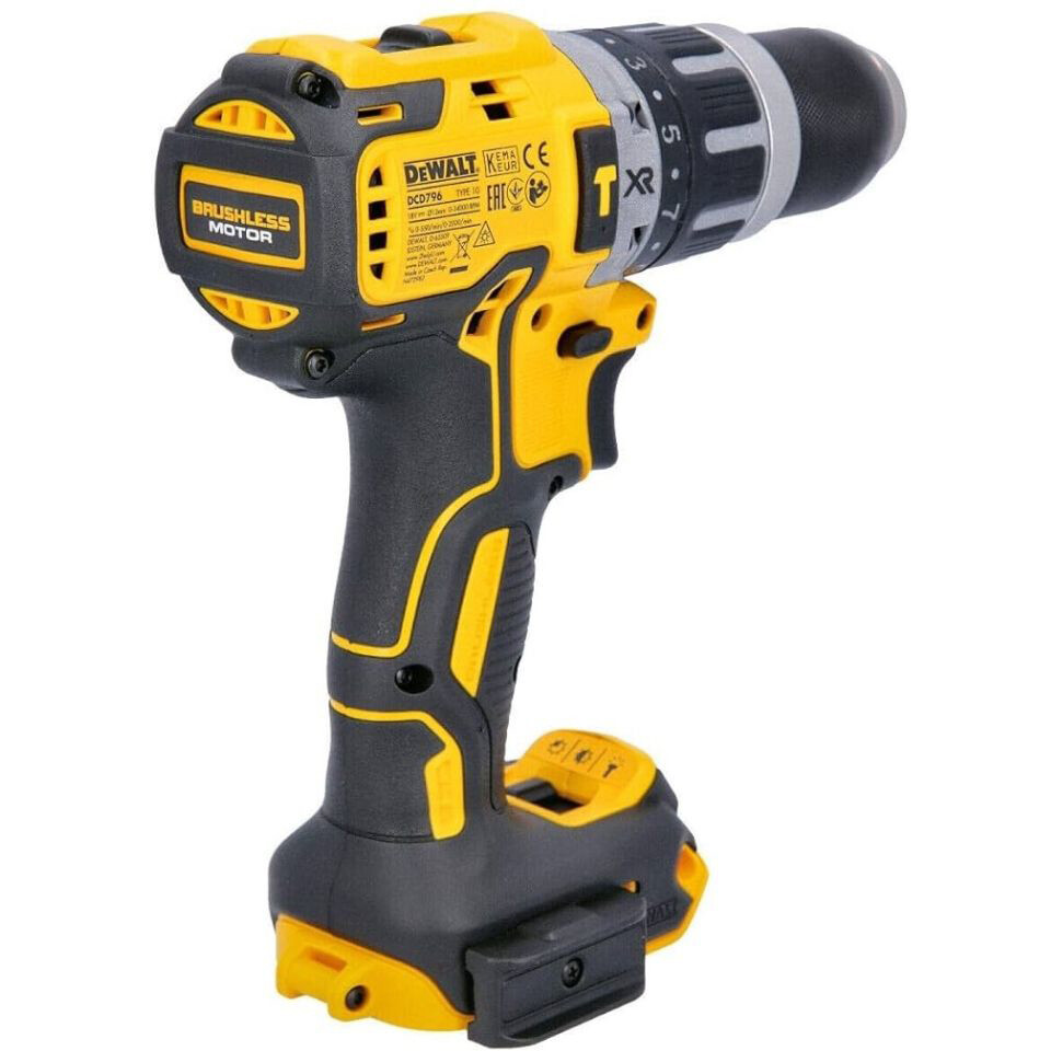 Дрель-шуруповёрт DeWALT DCD796NT-XJ - фото 3