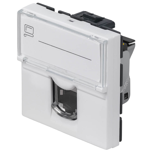 Вставка RJ-45 Cabeus KJ-RJ45-Cat.6a-SH-180T-FP-L-45