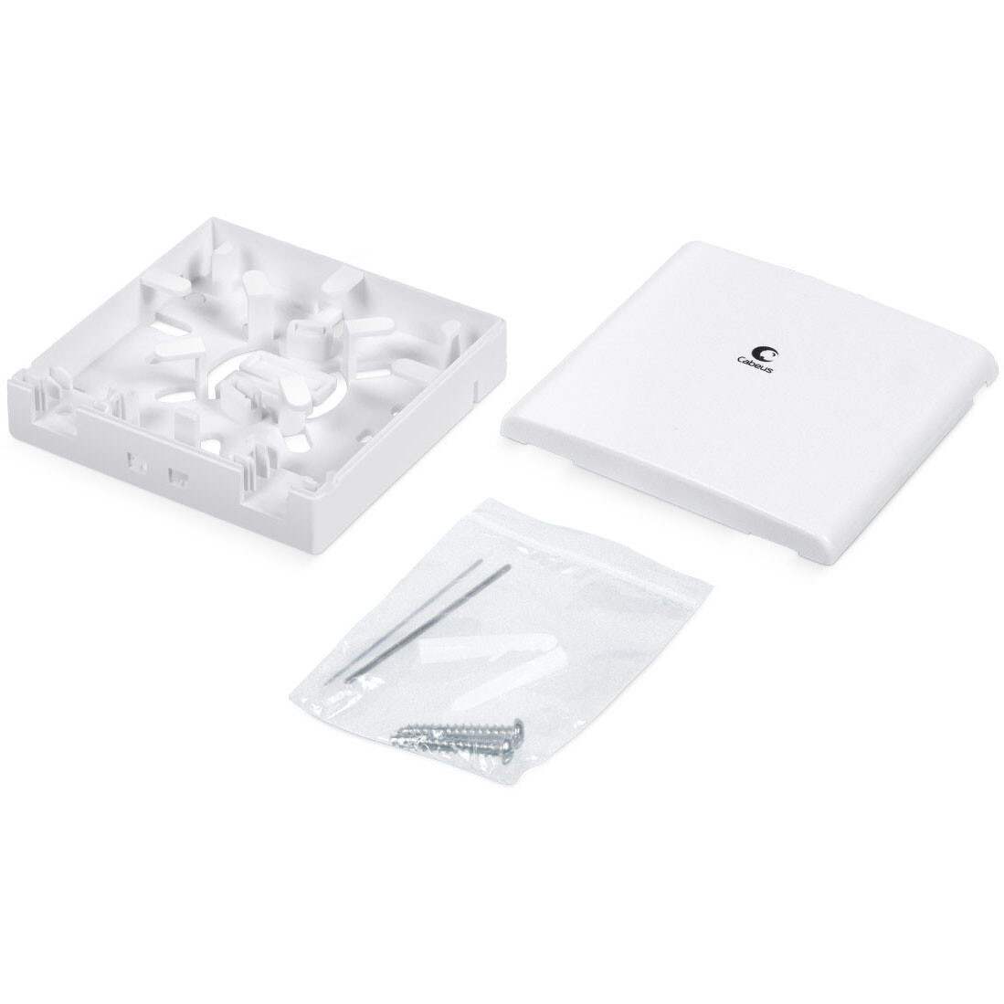 Корпус настенной розетки Cabeus OB-2SC/LC - фото 2