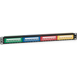 Патч-панель Cabeus PLCOL-24-Cat.5e-Dual IDC