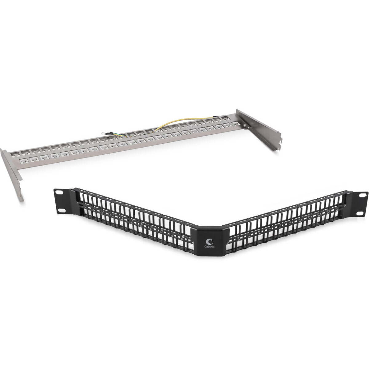 Патч-панель Cabeus PLBHD-48-CON-SH