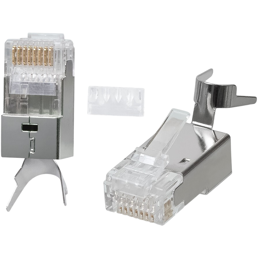 Коннектор RJ-45 Cabeus 8P8C-SH-C7(1.5)-TWP, 1 шт.