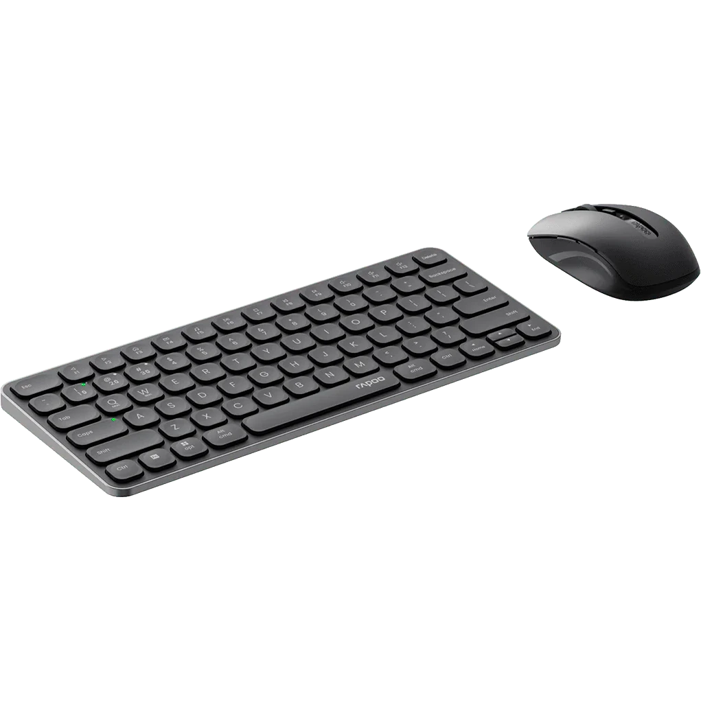 Клавиатура + мышь Rapoo 9050S Dark Grey - фото 2