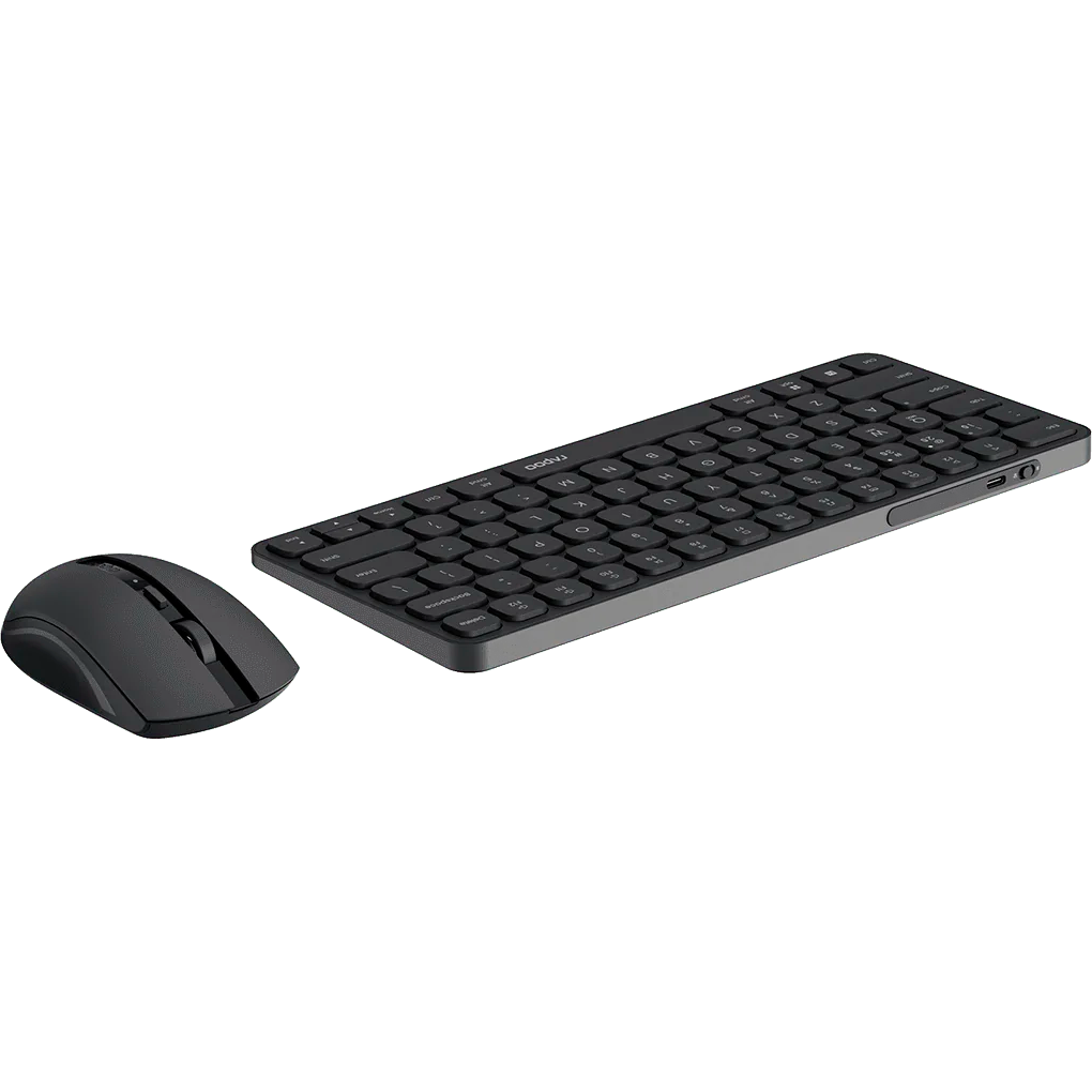 Клавиатура + мышь Rapoo 9050S Dark Grey - фото 3