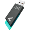 USB-приёмник Rapoo V2M Black - фото 2