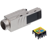 Коннектор RJ-45 Cabeus 8P8C-SH-C8-TWP