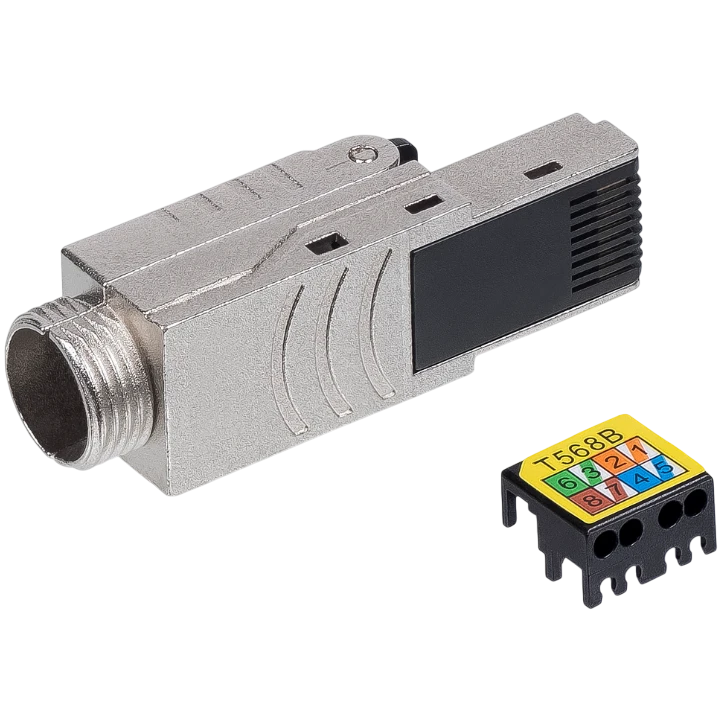 Коннектор RJ-45 Cabeus 8P8C-SH-C8-TWP - фото 2