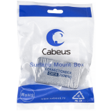 Проходной адаптер Cabeus CM-IDC-C6-SH