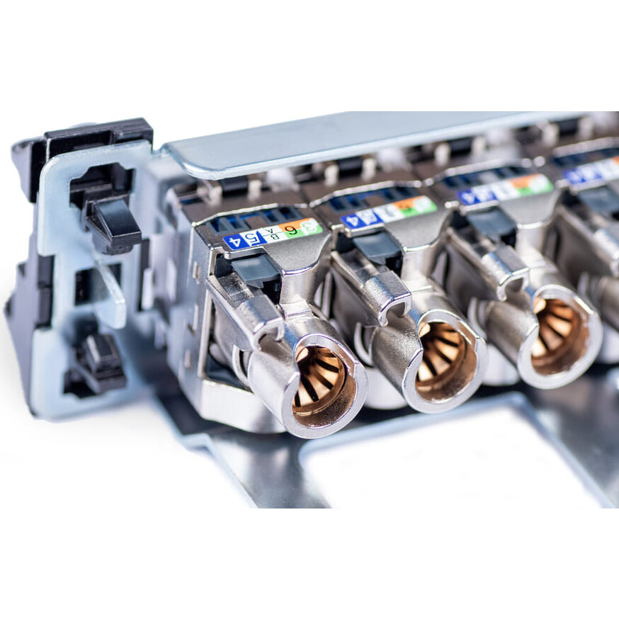 Патч-панель Cabeus PL-24-KJ-RJ45-Cat.6a-SH-180T - фото 7