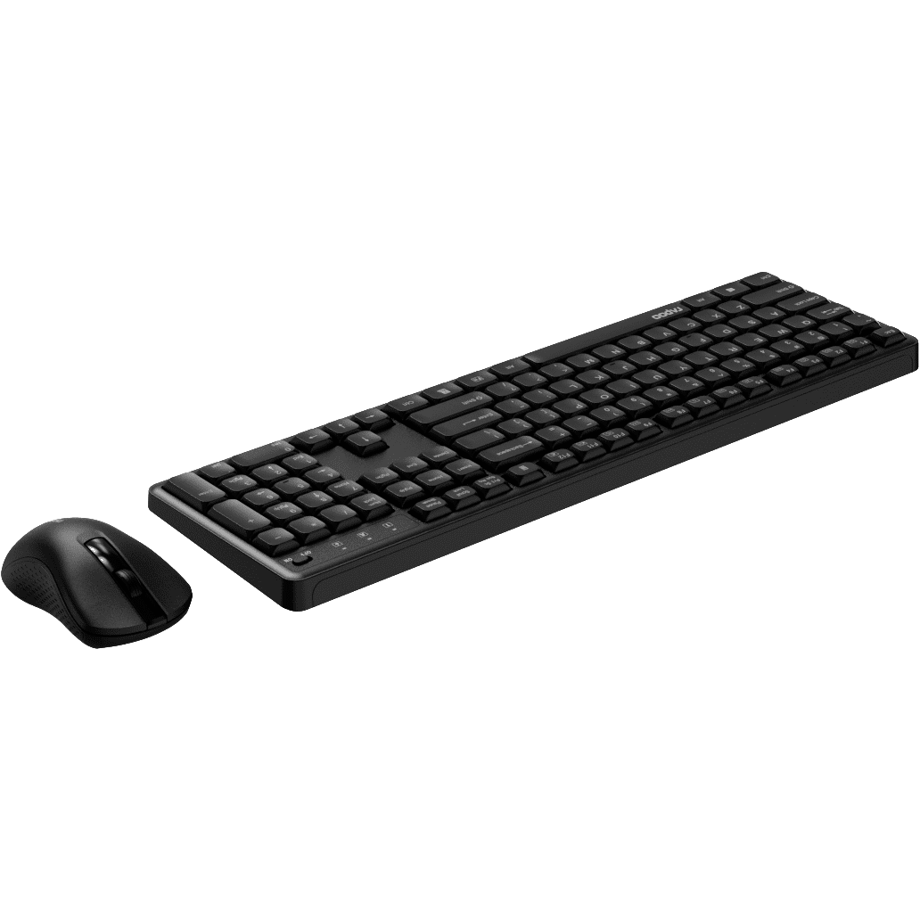 Клавиатура + мышь Rapoo X2100 Silent Black - X2100 Silent/131454 - фото 3