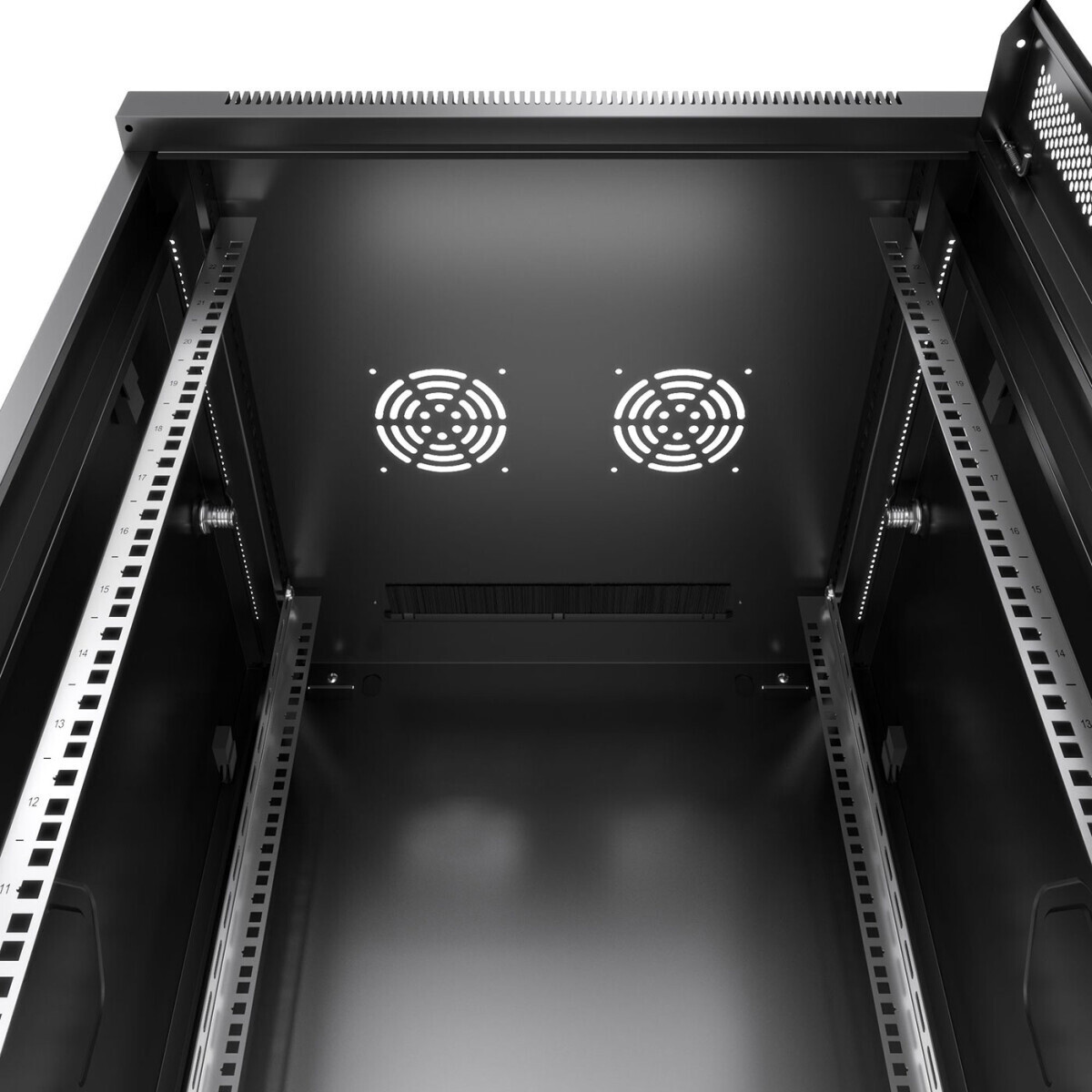 Шкаф Cabeus SH-05F-22U60/60m-R-BK - фото 3