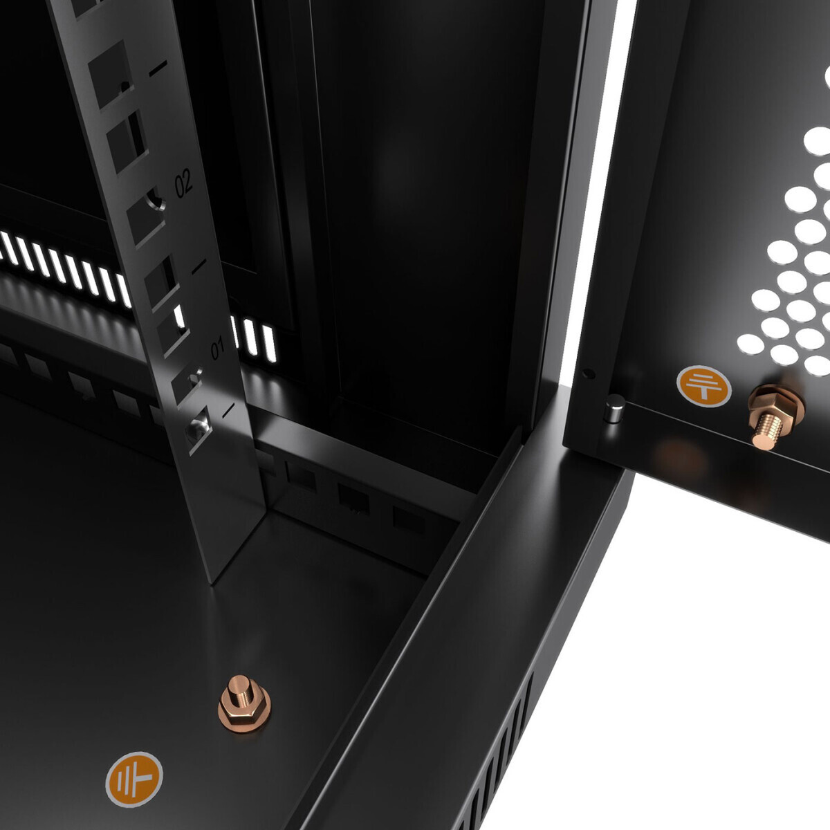 Шкаф Cabeus SH-05F-12U60/35-R-BK - фото 5