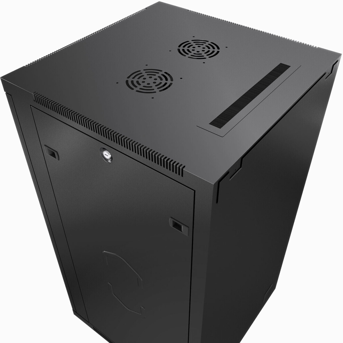 Шкаф Cabeus SH-05F-22U60/45m-R-BK - фото 2