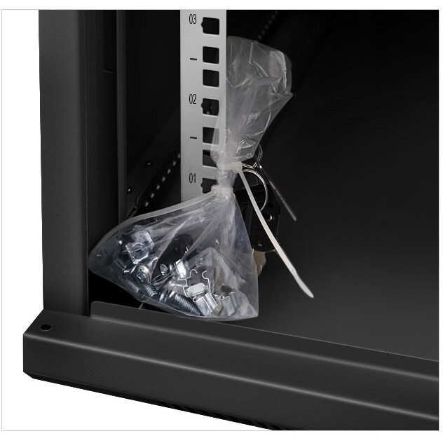 Шкаф Cabeus SH-05F-22U60/45m-R-BK - фото 3