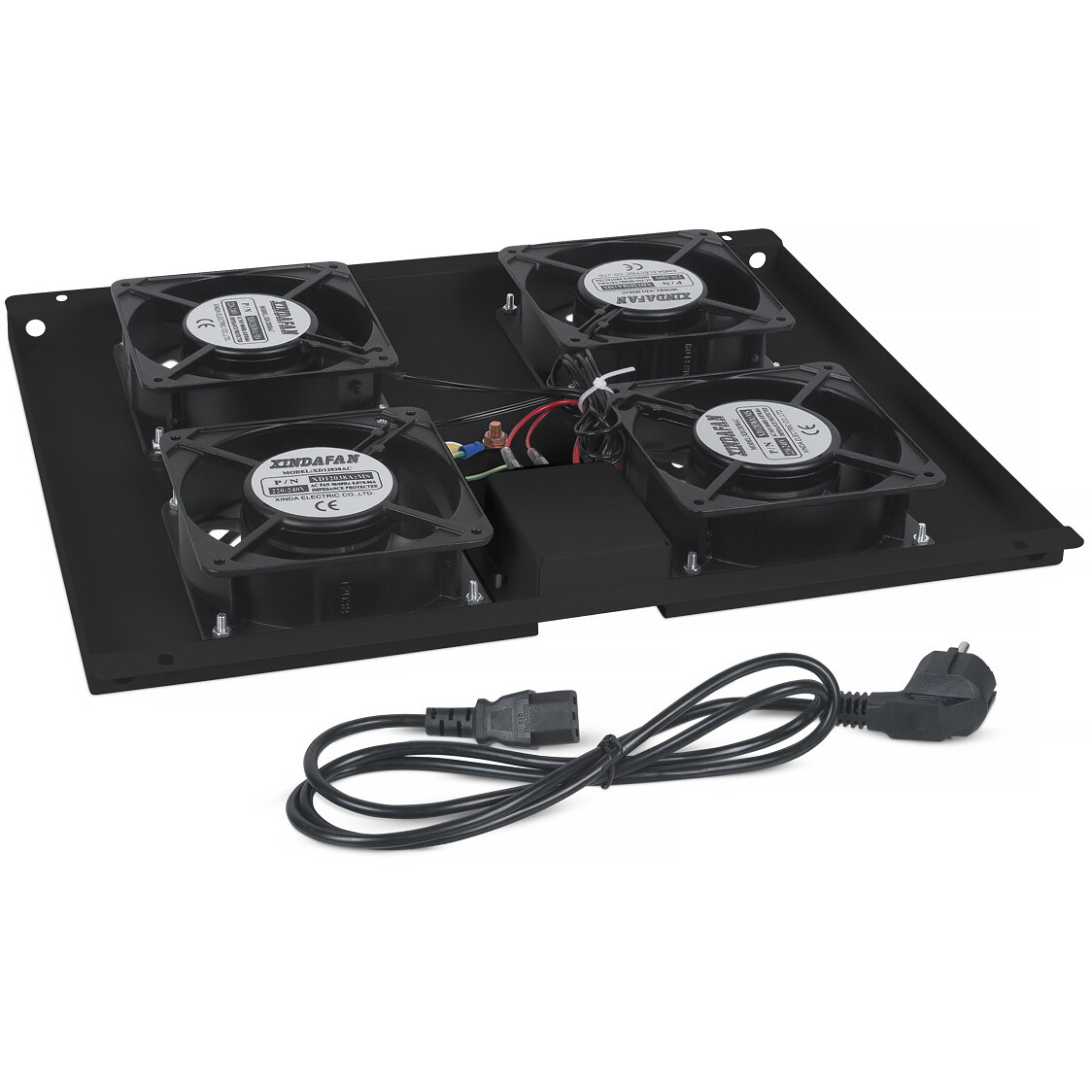 Вентиляторный модуль Cabeus TRAY-60-BK - фото 2