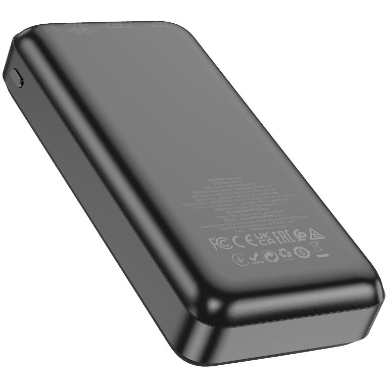 Внешний аккумулятор HOCO J101A Black - 6931474782496 - фото 3