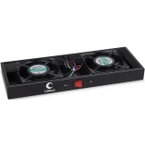 Вентиляторный модуль Cabeus TRAY-FAN2-BK