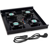 Вентиляторный модуль Cabeus TRAY-SC-120-BK