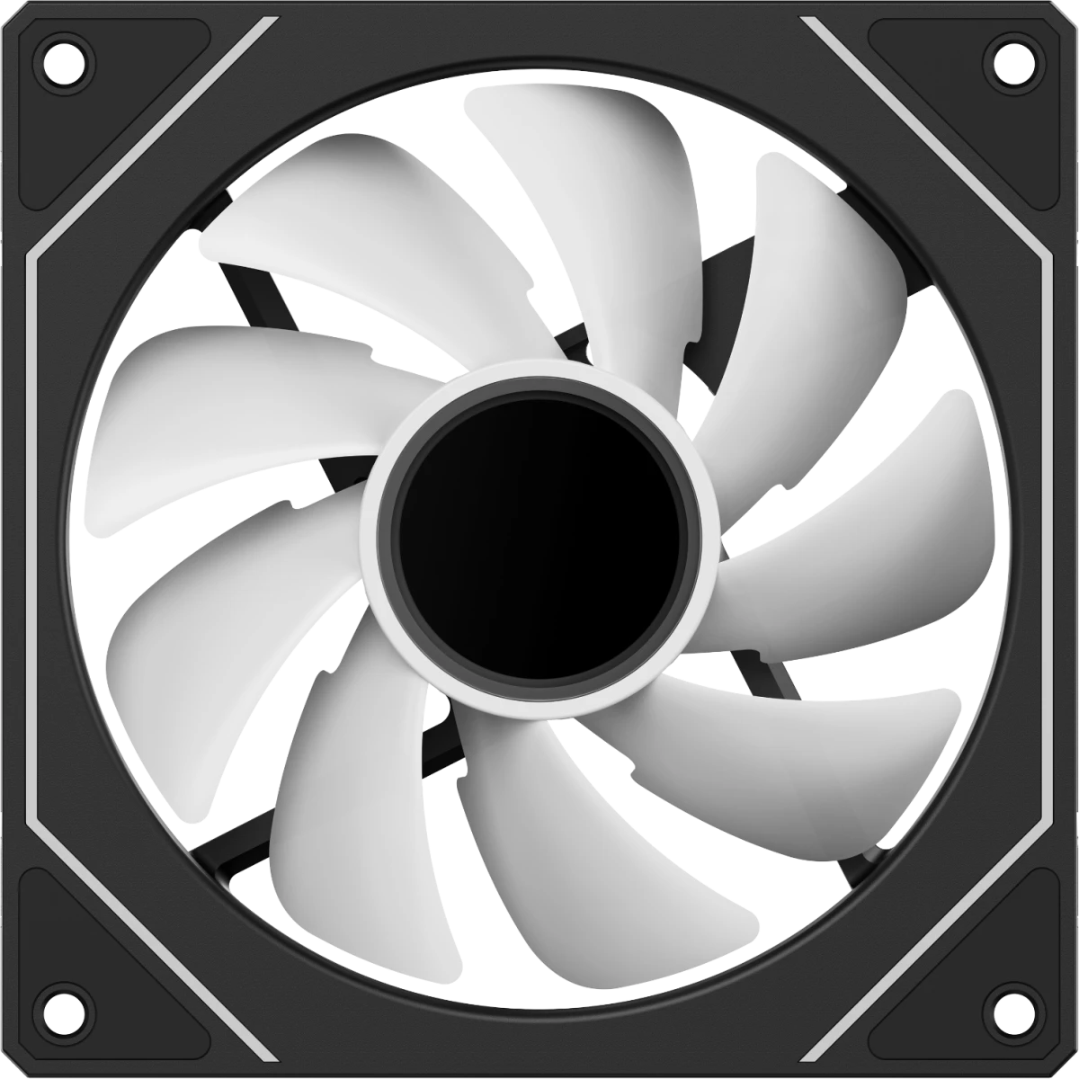 Вентилятор для корпуса Ocypus Gamma F12 BK ARGB - Gamma-F12-BK1AM00X-GL - фото 3