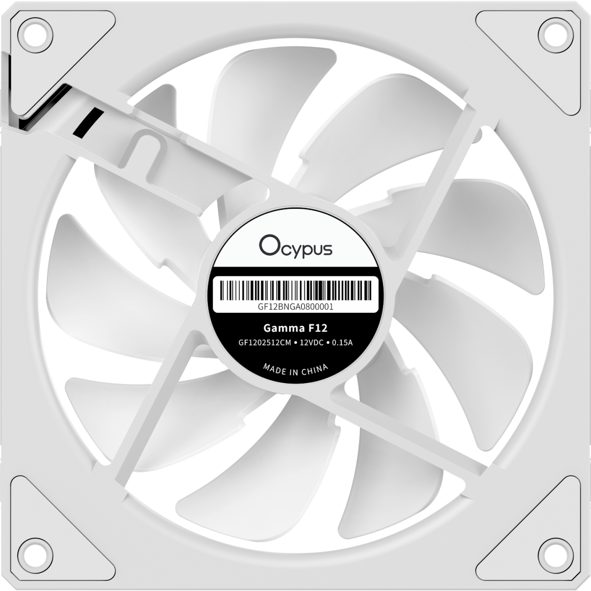 Вентилятор для корпуса Ocypus Gamma F12 WH ARGB - Gamma-F12-WH1AM00X-GL - фото 5