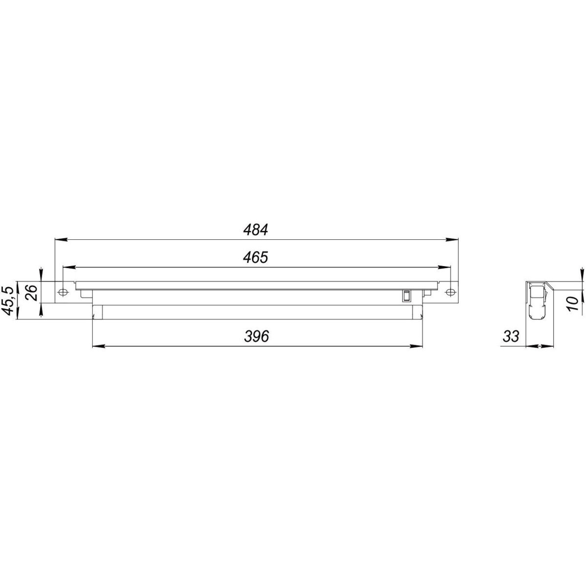 Осветительная панель Cabeus JK03-BK - фото 2