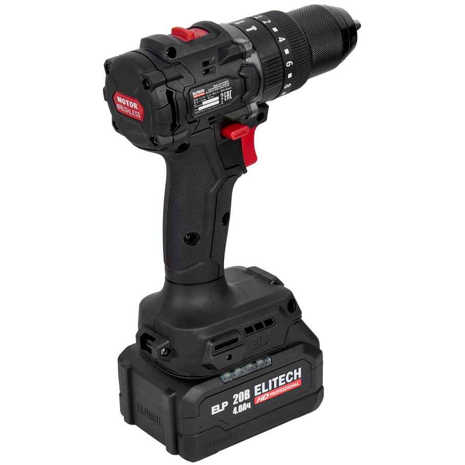 Дрель Elitech CD 20ISL2 (E2201.041.02) - 205723 - фото 2