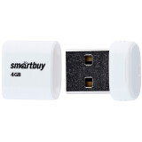 USB Flash накопитель 4Gb SmartBuy Lara White (SB4GBLara-W)