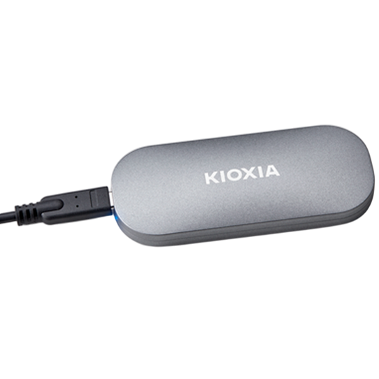 Внешний накопитель SSD 1Tb Kioxia Exceria Plus (LXD10S001TG8) - фото 2
