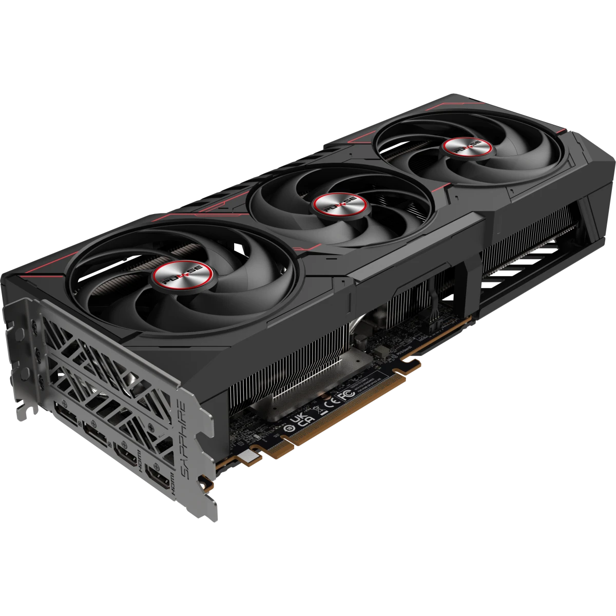 Видеокарта AMD Radeon RX 9070 XT Sapphire Pulse 16Gb (11348-03-20G) - фото 4