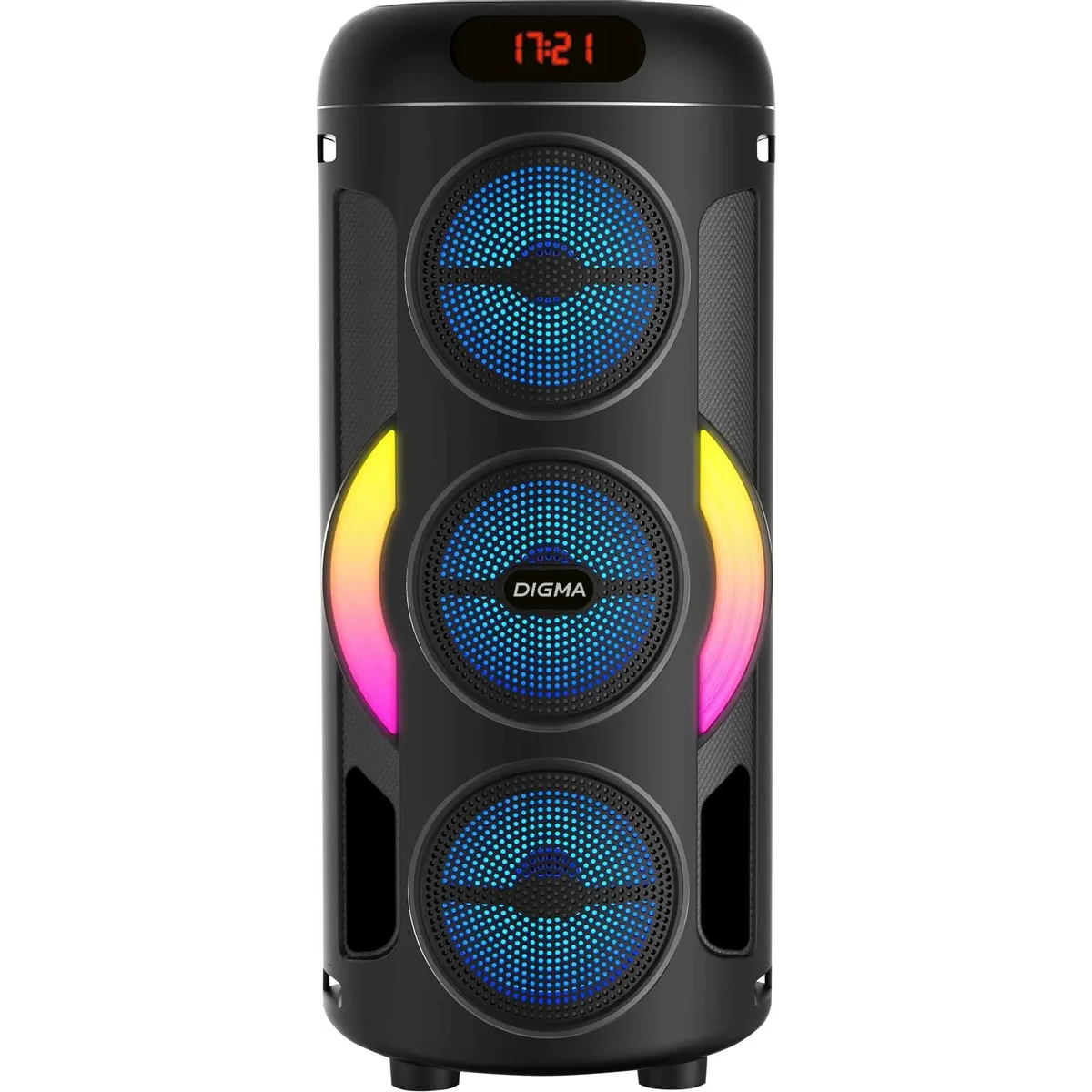 Портативная акустика Digma D-MC1721 Black - AS1721B