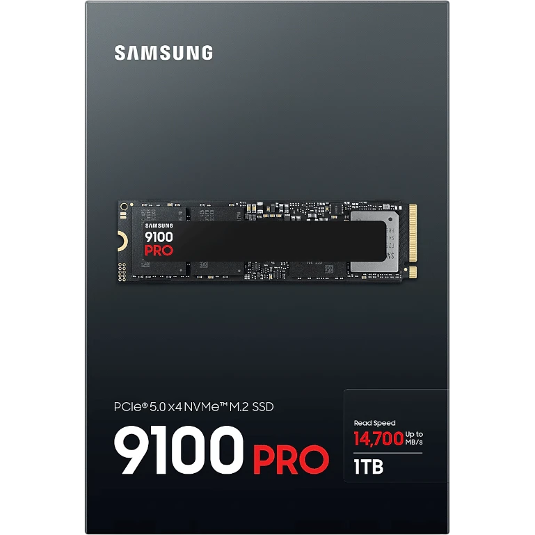 Накопитель SSD 1Tb Samsung 9100 PRO (MZ-VAP1T0BW) - фото 6