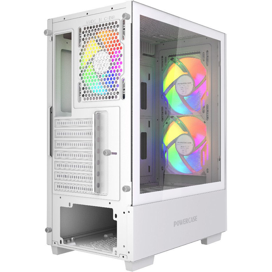 Корпус Powercase Mistral AY3W ARGB White - CMAYW-A3 - фото 7