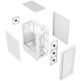 Корпус Powercase Mistral AY4W ARGB White (CMAYW-A4)