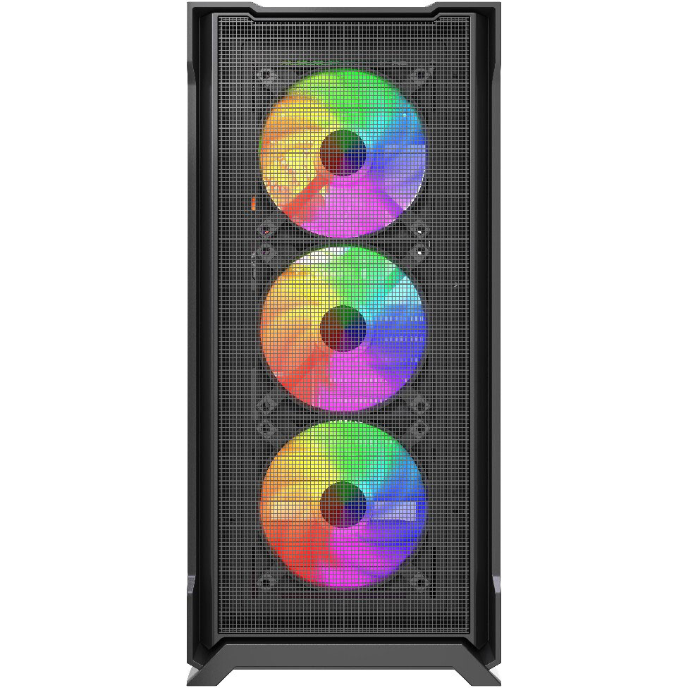 Корпус Powercase Mistral AZ4B ARGB Black - CMAZB-A4 - фото 2